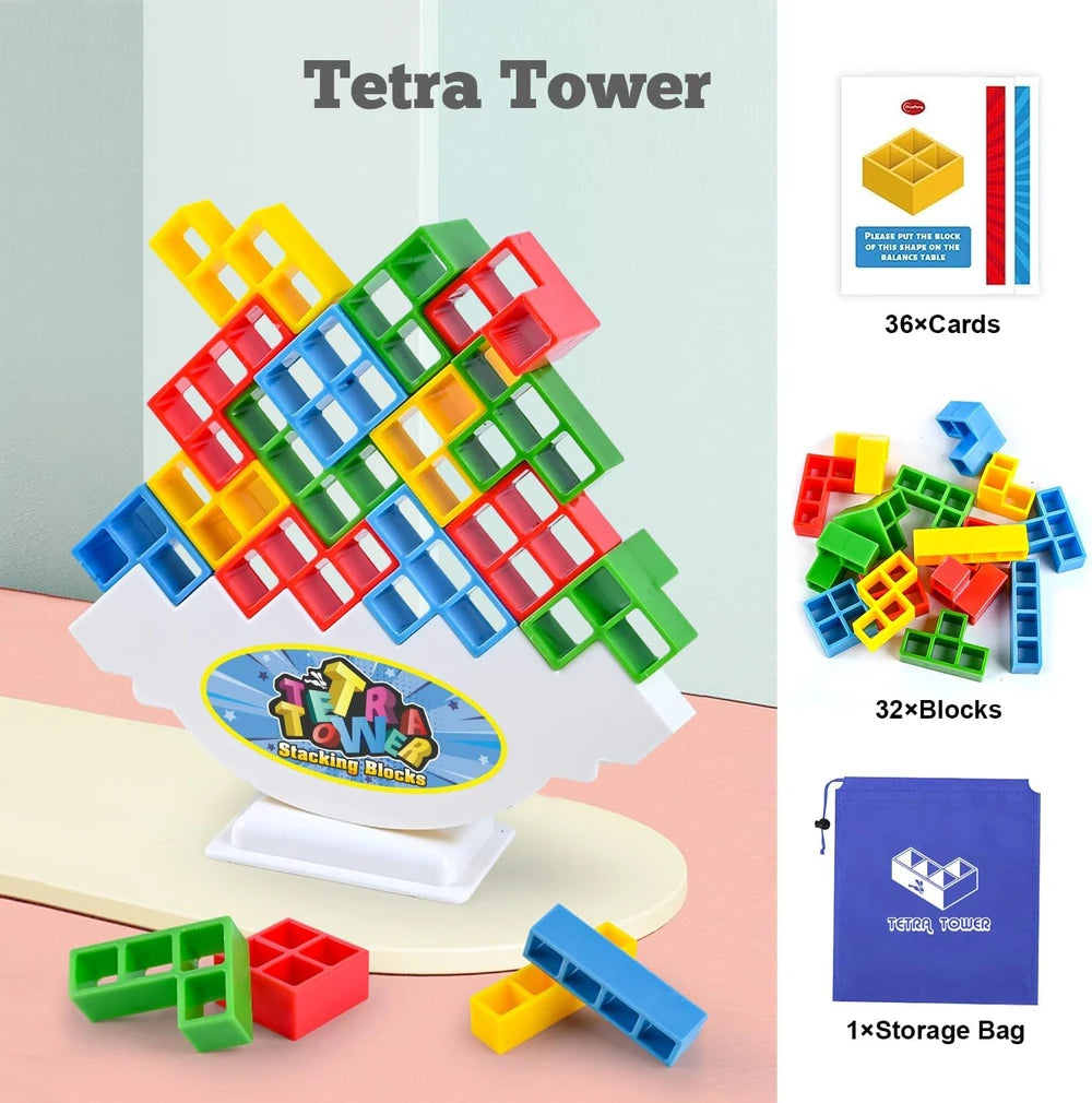 Tetra Balancing Stacking Tower