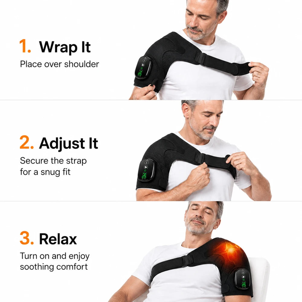 Heated Shoulder Massager