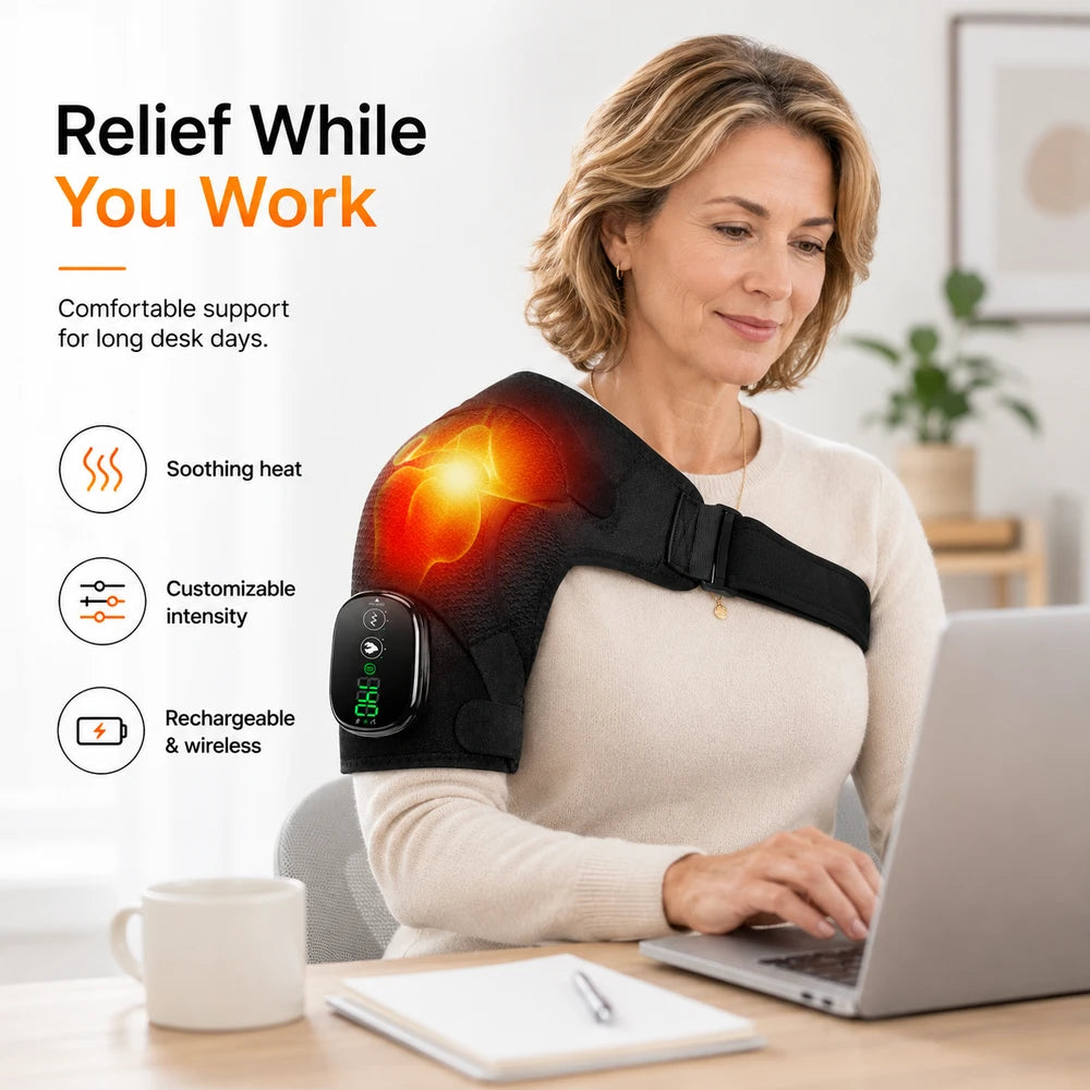 Heated Shoulder Massager