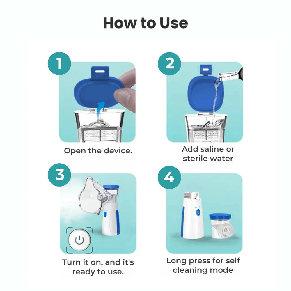 ClearMist Portable Nebulizer