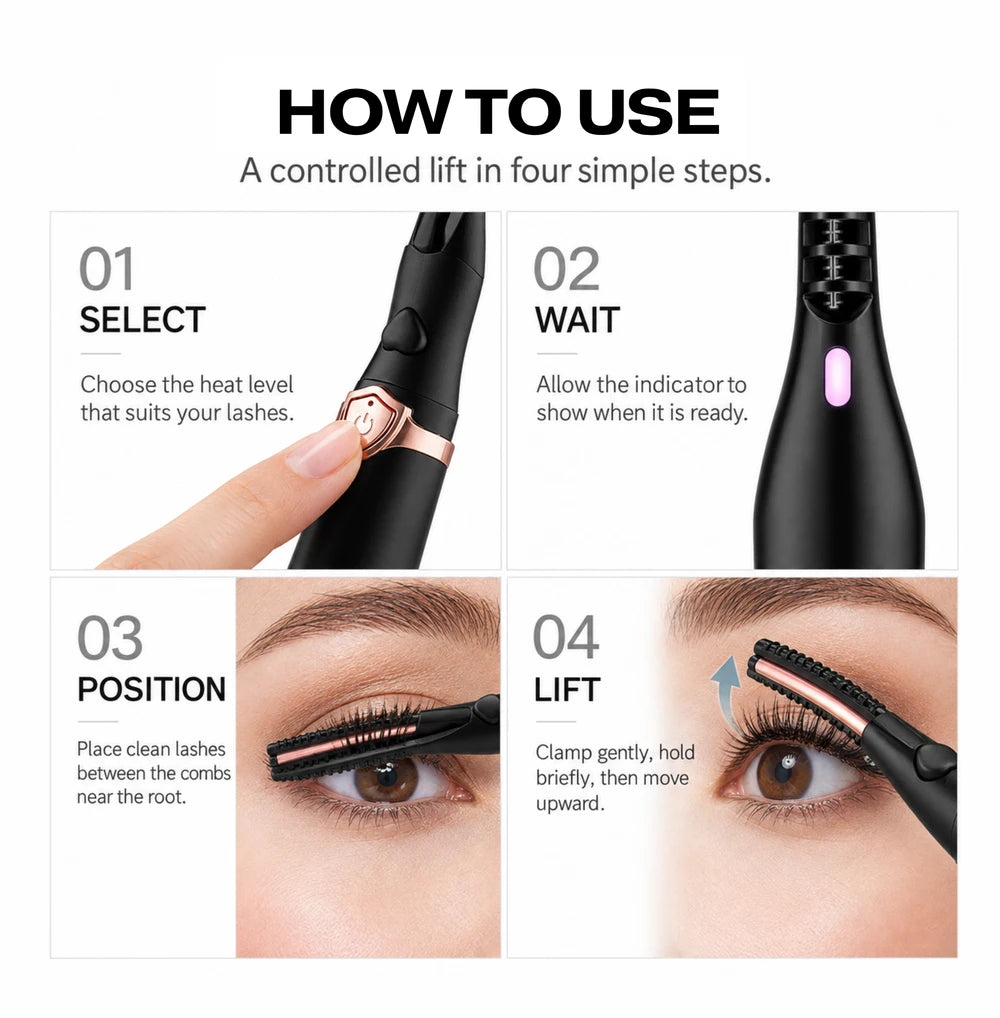 Heated Lash Curler