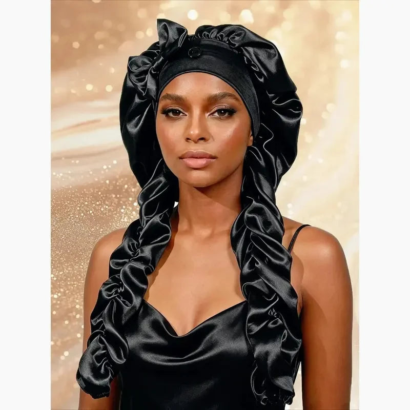 Adjustable Satin Bonnet