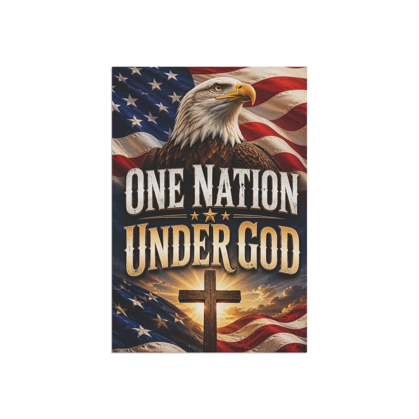 One Nation Under God House Decor