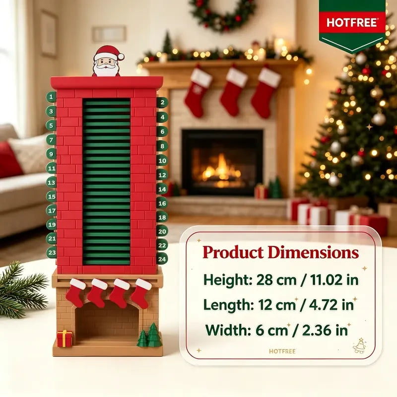 Santa Chimney Advent Calendar
