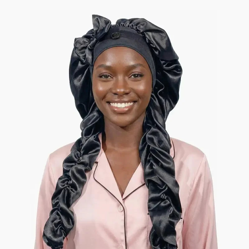 Adjustable Satin Bonnet
