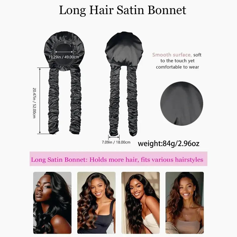 Adjustable Satin Bonnet