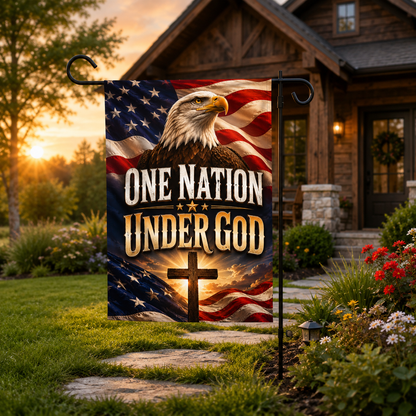 One Nation Under God House Decor