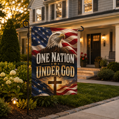 One Nation Under God House Decor