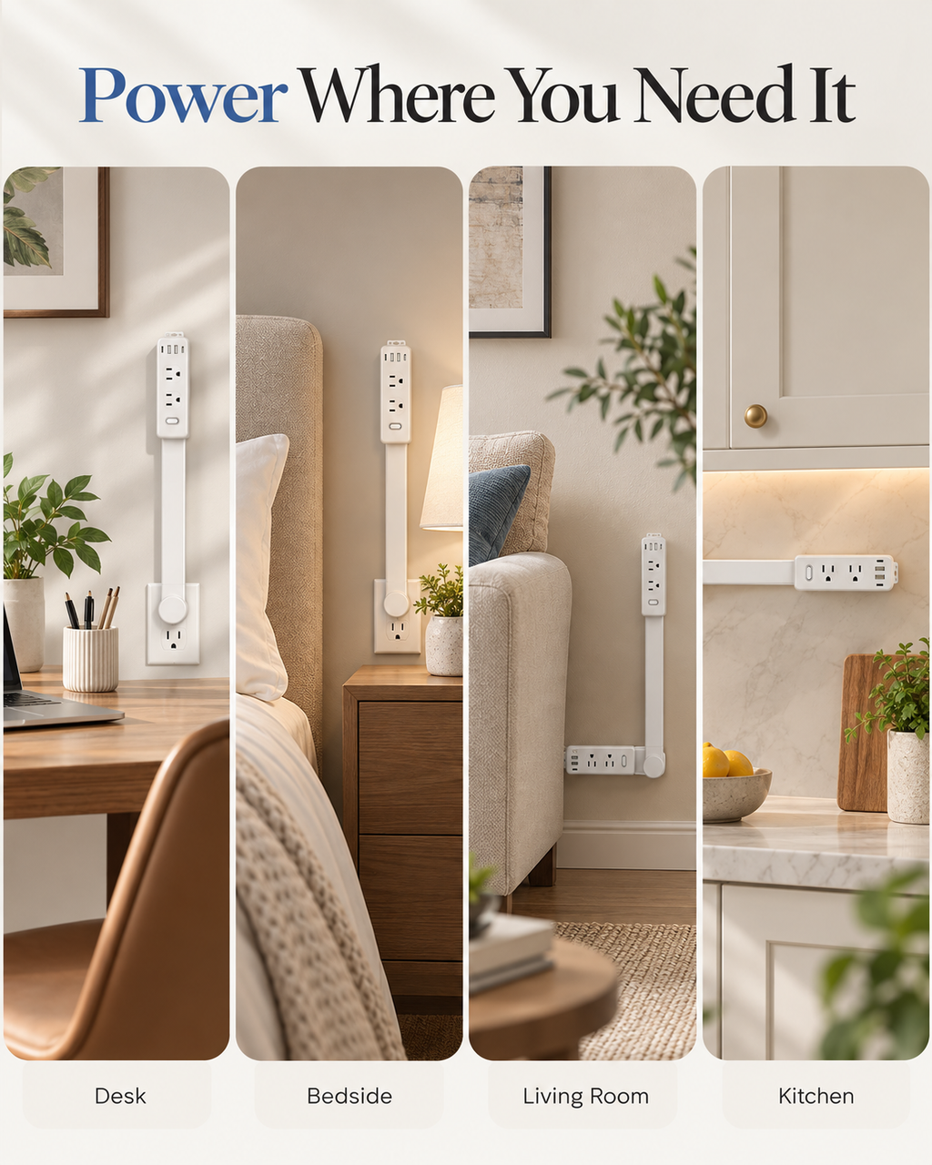 Rotating Outlet Extender