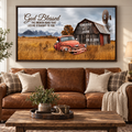 God Blessed Custom Truck Canvas