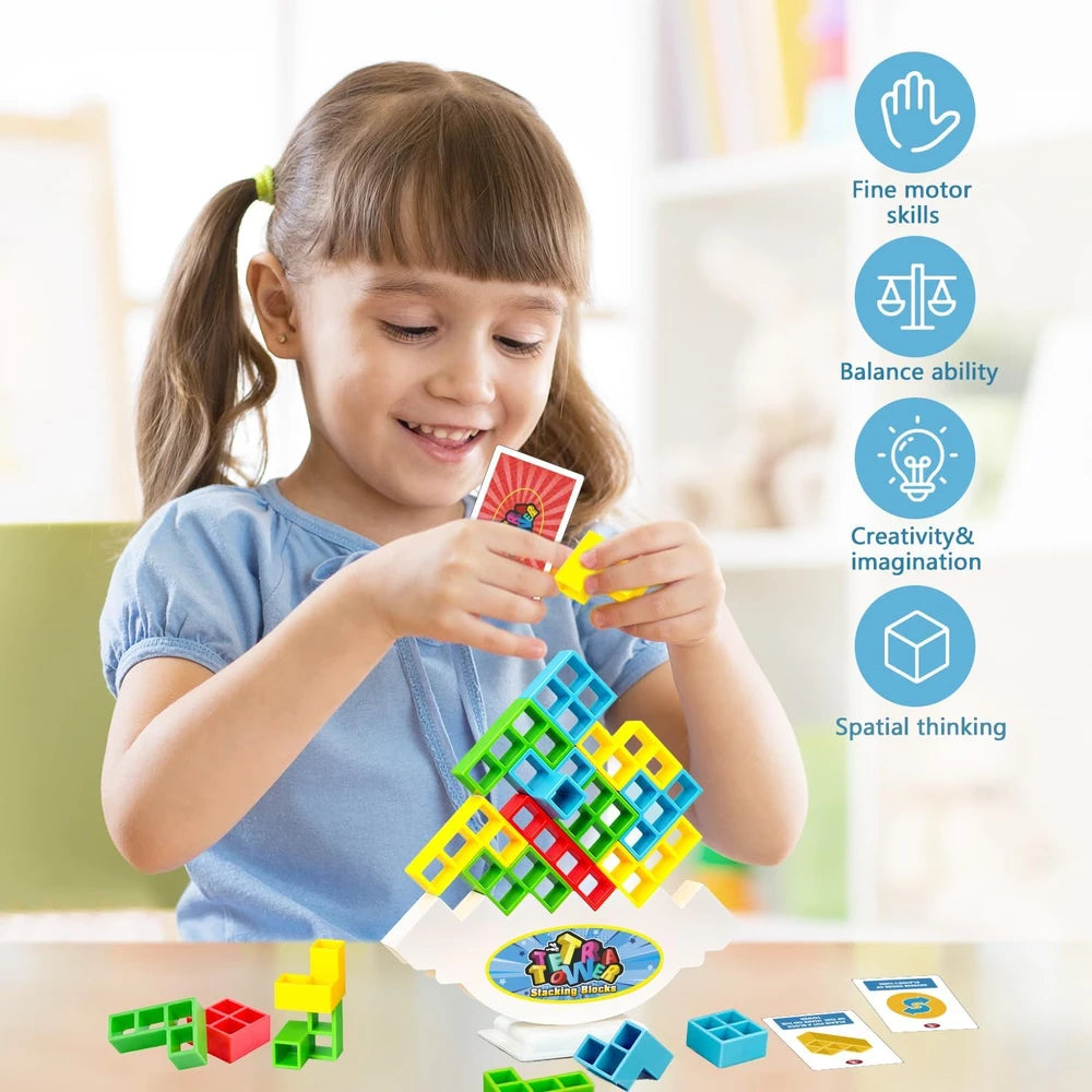 Tetra Balancing Stacking Tower