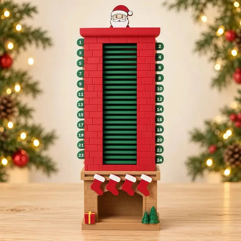 Santa Chimney Advent Calendar