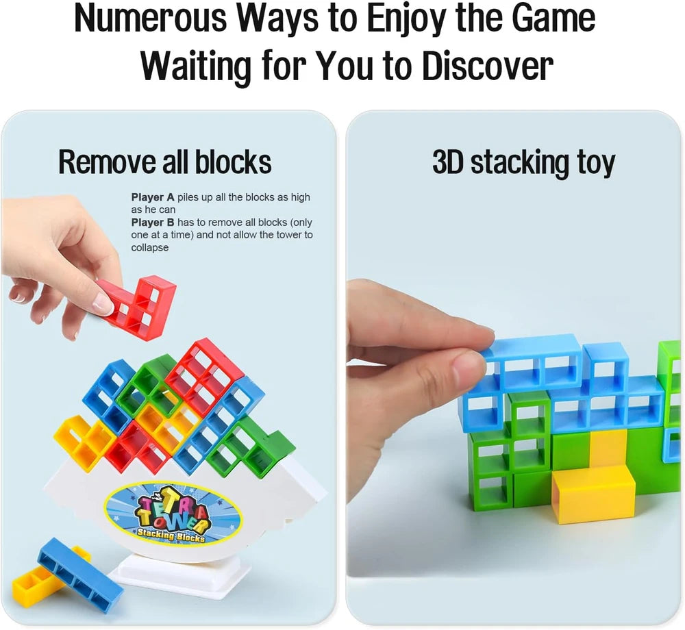 Tetra Balancing Stacking Tower