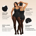 Fleece Lined Tummy Control Shapewear Tights
